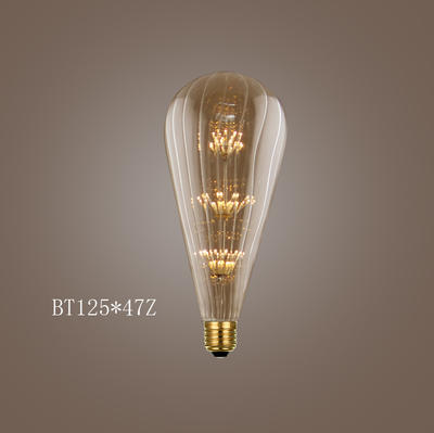 MTXBT125-1  Starry Fireworks Vintage Edison LED Bulb Ceiling Lighting For Decoration
