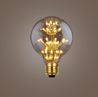 MTXG80  Starry Fireworks Vintage Edison LED Bulb Ceiling Lighting For Decoration