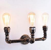 SG22-03  Iron Rustic pipe wall lamp