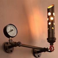 SG18-01  Iron Rustic pipe wall lamp