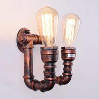 SG20-02  Iron Rustic pipe wall lamp